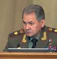 Serguei Shoigu afirmou que exercícios nucleares russos estão "em alerta"  Foto: Wikipédia