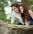 <p>Robert Pattinson e Kristen Stweart em cena de "Crepúsculo"</p>  Foto: Divulgação
