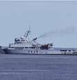 Navio chinês Haixun 01 captou dois sinais sonoros de frequência equivalente a 'pings' emitidos por caixas-pretas  Foto: BBC News Brasil