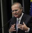 <p>Anúncio sobre o resultado da votação deve ser feito pelo presidente do Senado, Renan Calheiros </p>  Foto: Ueslei Marcelino / Reuters