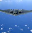 <p>avião bombardeiro americano B-2 "Stealth bomber"</p>  Foto: Wikimedia