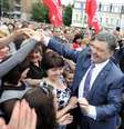 <p>Petro Poroshenko deverá ser o vencedor no primeiro turno da eleição presidencial da Ucrânia marcada para 25 de maio</p>  Foto: Reuters