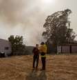 As autoridades emitiram 13 mil ordens de evacuação e centenas de pessoas estão em abrigos públicos.  Foto: Reuters
