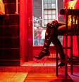 À frente da rede de prostituição estava uma mulher, que teve uma agenda com os nomes de 200 artistas confiscada  Foto: AFP