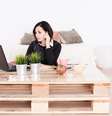 Os páletes vêm ganhando espaço principalmente como base de móveis como mesa, sofá, cama ou banco  Foto: HconQ/Shutterstock