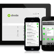 <p>O Divide separa dados profissionais e corporativos contidos no celular</p>  Foto: Divide / Divulgação