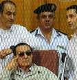 Hosni Mubarak e filhos foram condenados por se apropriar de US$ 17,5 milhões  Foto: AFP