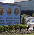 <p>Foto de arquivo da fachada do campus da Agência de Segurança Nacional em Fort Meade, em Maryland</p>  Foto: AP