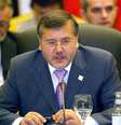 <p>Segundo as pesquisas mais recentes, 6,5% dos eleitores prometem votar em Gritsenko nas eleições presidenciais</p>  Foto: AFP
