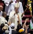 Papa Francisco orou à Virgem Maria por paz e justiça em território palestino   Foto: AP
