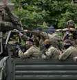 Os rebeldes, denunciados por Akhmetov, impediram a votação em Donetsk  Foto: AP