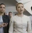 A candidata Yulia Tymoshenko votou neste domingo nas eleições realizadas na Ucrânia  Foto: AP