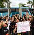 <p>Brasil deve conviver com protestos mesmo sem ser alvo principal</p>  Foto: Futura Press