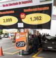 Redução no preço da gasolina foi de 53%  Foto: Bruno Santos / Terra