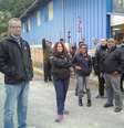 Funcionários cruzaram os braços nesta quarta-feira em Florianópolis  Foto: Divulgação
