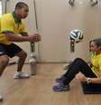 <p>Aula trabalha força dos membros inferiores e chega a queimar 500 calorias por hora</p>  Foto: Marcelo Pereira / Terra