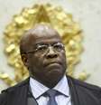 <p>Joaquim Barbosa assumiu a presid&ecirc;ncia do Supremo em novembro de 2012. Indicado pelo presidente Luiz In&aacute;cio Lula da Silva em 2003, Barbosa afirmava publicamente que estava cansado</p>  Foto: Nelson Jr. / SCO / STF / Divulgação