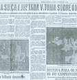 Segundo a crônica do jogo publicada no jornal Correio do Povo na época, a partida não foi "um espetáculo para os olhos"  Foto: Jornal Correio do Povo / Reprodução