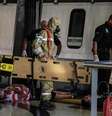 Simulação de atendimento em ataque de bomba radioativa na estação do metrô Cidade Nova no Rio de Janeiro  Foto: Marcio Cassol / Futura Press
