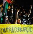 <p>Manifestantes fazem protesto contra a Copa do Mundo</p>  Foto: Tomaz Silva / Agência Brasil