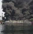 <p>O navio Shokomaru, de 81 metros de comprimento e 998 toneladas, sofreu uma explos&atilde;o perto do porto de Himeji, na cidade de Hyogo, em 29 de maio</p>  Foto: AP
