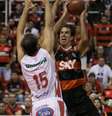 Marcelinho Machado foi, novamente, um dos destaques do Flamengo em toda a temporada  Foto: Luiz Pires/LNB / Divulgação