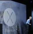 Vice-presidente de engenharia da Apple, Craig Federighi apresenta o Mac OS X Yosemite  Foto: Jeff Chiu / AP