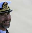 <p>Felipe de Borbón em uma cerimônia na base da Rota, na Espanha, em 6 de fevereiro de 2013</p>  Foto: Reuters