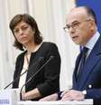 <p>O ministro do Interior francês, Bernard Cazeneuve, informou que há suspeitas de que os frandeses detidos teriam ajudado a recrutar voluntários para redes radicais islâmicas na Síria. Na foto, ele participa de coletiva de imprensa, em Paris, em 1º de junho</p><p> </p>  Foto: AP