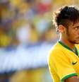 <p>Neymar aplaude jogada brasileira; grande atuação do camisa 10</p>  Foto: Ricardo Matsukawa / Terra