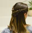 O penteado é fácil e elegante  Foto: Páprica Fotografia/ Canarinho Press