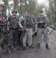 <p>Paraquedistas do ex&eacute;rcito ucraniano posam para foto enquanto patrulham uma &aacute;rea&nbsp;ap&oacute;s uma batalha com insurgentes pr&oacute;-russos perto de Slovyansk</p><p>&nbsp;</p>  Foto: AP