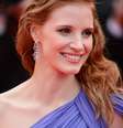 Os olhos esfumados de Jessica Chastain sugerem sensualidade sutil  Foto: Getty Images
