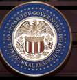 Símbolo do Federal Reserve (FED), o banco central dos Estados Unidos  Foto: Getty Images