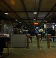 <p>Estação Dom Pedro tinha pouco movimento hoje à noite</p>  Foto: Alan Morici / Terra