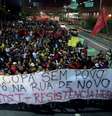 <p>Manifestação do MTST em São Paulo</p>  Foto: Alan Morici / Terra