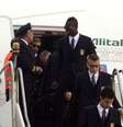 <p>Italianos desembarcaram no Rio de Janeiro</p>  Foto: Reuters