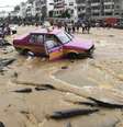 Tempestades no sul do país deixaram mortos e desaparecidos  Foto: AP