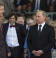 <p>Presidente russo, Vladimir Putin, (à direita) e o presidente ucraniano, Petro Poroshenko, se encontram pela primeira vez nesta sexta-feira durante homenagem ao Dia D, na França</p>  Foto: Reuters