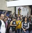 <p>Grevistas fizeram Piquete na manhã desta sexta, na estação Ana Rosa</p>  Foto: Fábio Santos / Terra