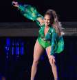 <p>Cantora americana é uma das interprétes da música oficial</p>  Foto: Getty Images 