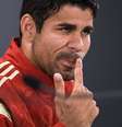 <p>Diego Costa é o favorito para começar jogando como centroavante, mas a posição também pode ser ocupada por Fabregas, Torres ou Villa</p>  Foto: AFP