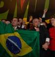 <p>Presidente Dilma na convenção do PMDB com o vice-presidente Michel Temer, senador Vardir Raupp, e os presidentes do Senado, Renan Calheiros, e da Câmara, Henrique Alves </p><p> </p>  Foto: Fabio Rodrigues Pozzebom / Agência Brasil