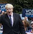 <p>Prefeito de Londres, Boris Johnson, fala durante em uma reunião no oeste de Londres, em 21 de maio</p>  Foto: Reuters