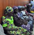 <p>Grupo islâmico sequestrou jovens mulheres, a maioria colegiais, no Estado de Borno em junho</p>  Foto: AFP