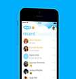 <p>O Skype 5.0 possui notifica&ccedil;&otilde;es no aplicativo para alternar as conversas com agilidade</p>  Foto: App Store / Skype / Reprodução