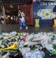 <p>Ruas da Vila Madalena ficam "recheadas" de lixo após os jogos</p>  Foto: Bruno Santos / Terra