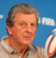 Técnico da seleção da Inglaterra, Roy Hogdson, dá entrevista em Manaus  Foto: Ricardo Matsukawa / Terra