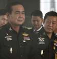 <p>O comandante do Ex&eacute;rcito da Tail&acirc;ndia, general Prayuth Chan-ocha, chega ao Royal Thai Army Club, em Bangcoc, na Tail&acirc;ndia, em 13 de junho</p>  Foto: AP
