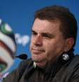 Ange Postecoglou lamenta derrota da Austrália  Foto: AFP